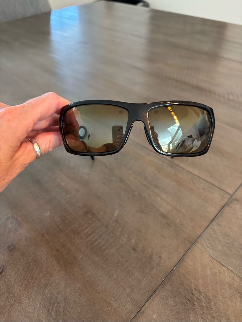 Maui Jim Men’s Polarized Sunglasses MJ265-02E Black